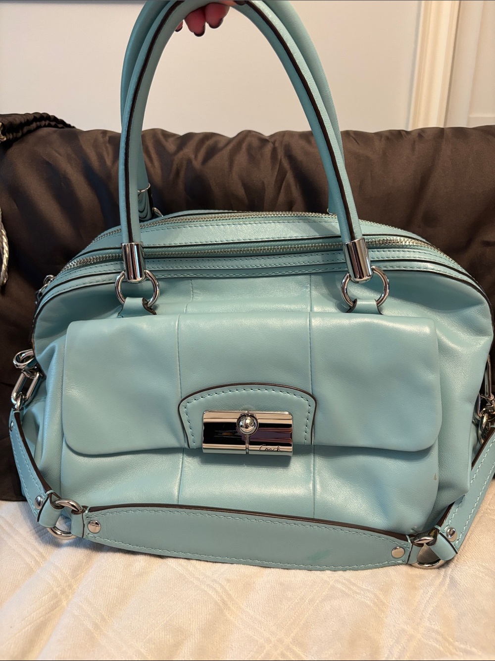Vintage Y2K Large Coach Shoulder Bag